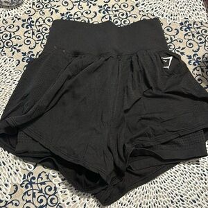Gymshark shorts size small black